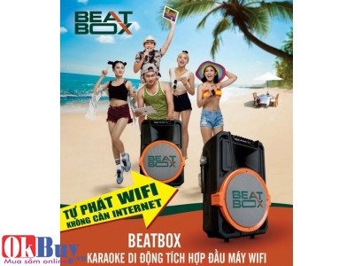 Loa vali kéo Acnos Beat Box KB-39U luồng gió mới cho hát Karaoke