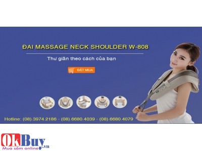 Máy massage cổ vai gáy giá rẻ hiệu quả