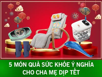 5 món quà sức khỏe ý nghĩa cho cha mẹ dịp Tết
