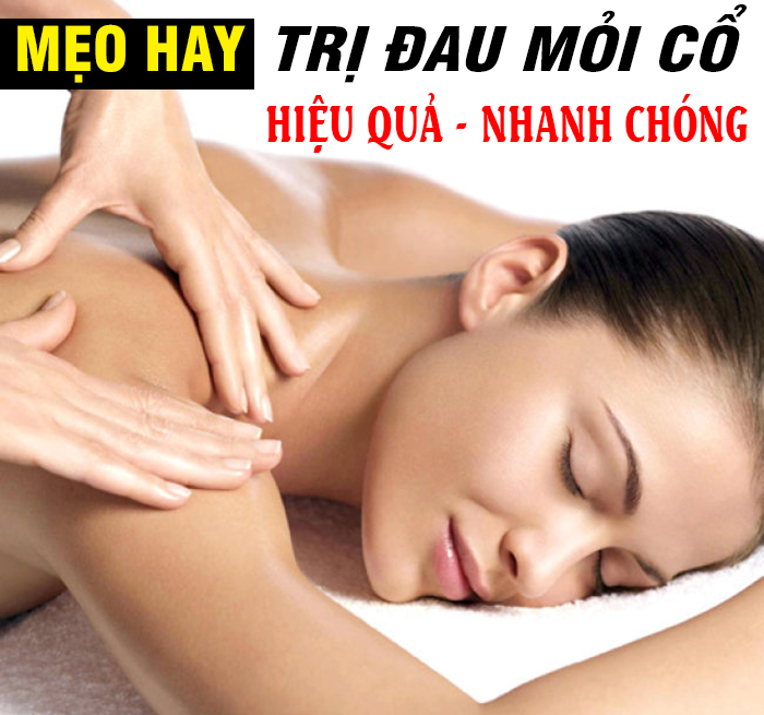 3 cách giảm đau mỏi cổ hiệu quả