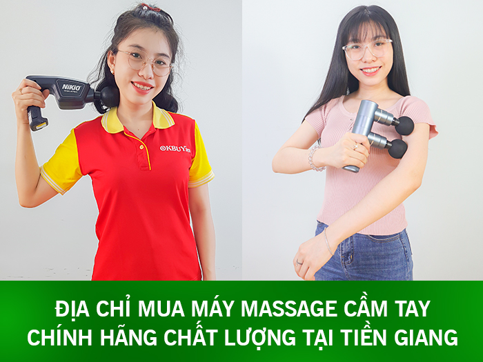 Địa chỉ mua máy massage cầm tay chính hãng chất lượng tại Tiền Giang 