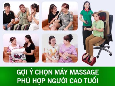 Gợi ý chọn máy massage phù hợp người cao tuổi