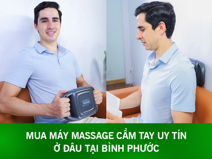 Mua máy massage cầm tay uy tín ở đâu tại Bình Phước