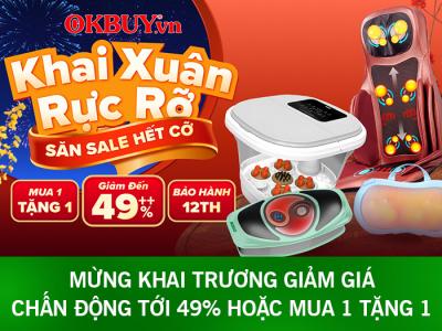 Mừng khai trương giảm giá chấn động tới 49% hoặc mua 1 tặng 1