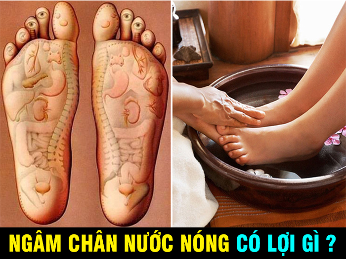 Ngâm chân nước nóng có lợi ích gì cho sức khỏe?