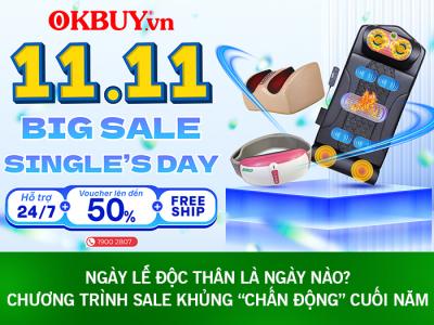 Ngày lễ độc thân là ngày nào? Chương trình sale khủng “chấn động” cuối năm