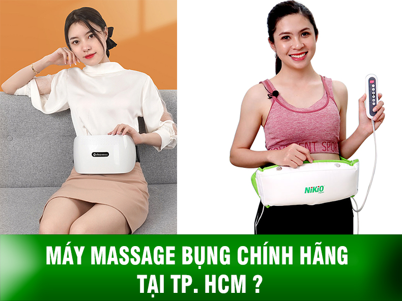 Máy massage bụng Nikio chất lượng hàng chính hãng tại TP HCM