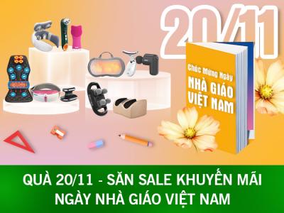 Quà 20/11 - Săn sale khuyến mãi ngày Nhà Giáo Việt Nam