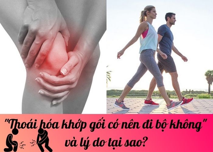 Thoái hóa khớp gối có nên đi bộ không và lý do tại sao?