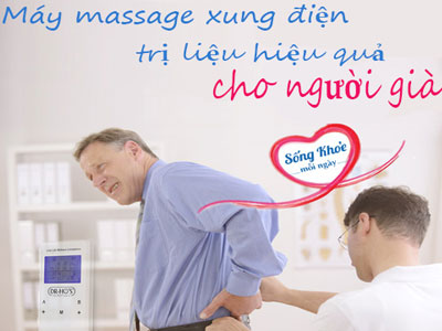 Top 4 máy massage xung điện trị liệu hiệu quả cho người già