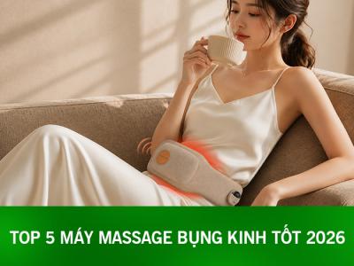 Review 5 Máy Massage Bụng Kinh Được Nhiều Chị Em Lựa Chọn