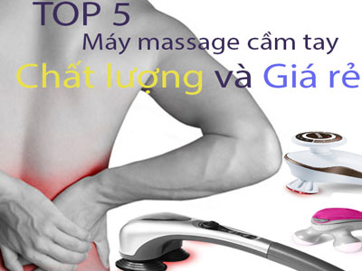 Top 5 máy massage cầm tay chất lượng và giá rẻ tại Okbuy.v​n