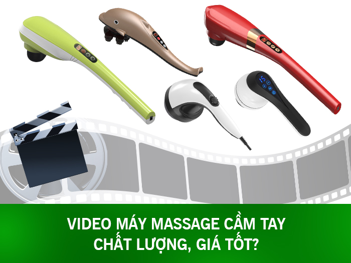 Top 5 video máy massage cầm tay chất lượng, giá tốt?