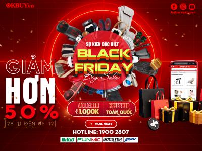 Black Friday 28/11 - Thanksgiving 27/11