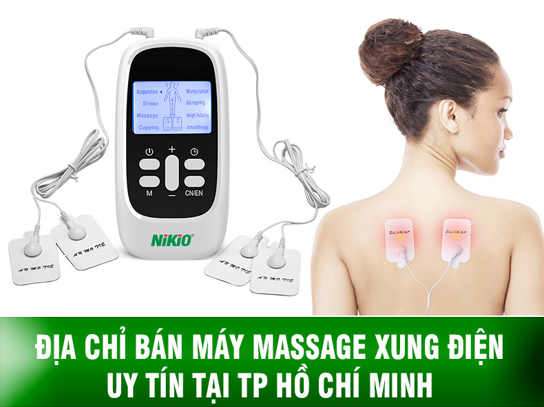 Địa chỉ bán máy massage xung điện giá tốt và uy tín tại TP Hồ Chí Minh