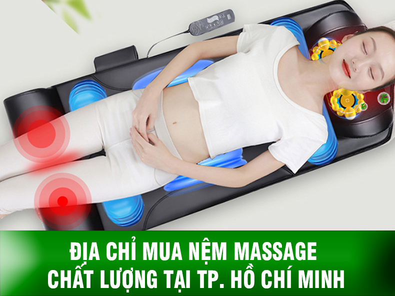 Địa chỉ mua nệm massage toàn thân chất lượng tại TP Hồ Chí Minh