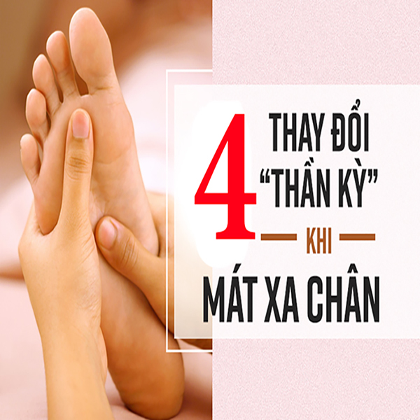 Lợi ích của việc massage chân hằng ngày mà bạn chưa biết