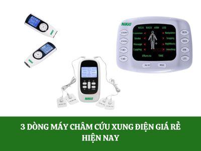 3 dòng máy châm cứu xung điện giá rẻ hiện nay