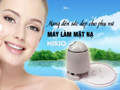 Tính năng của máy làm mặt nạ trái cây với máy xông hơi mặt Nikio