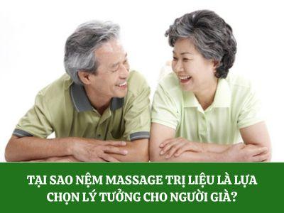 Tại sao nệm massage trị liệu là lựa chọn lý tưởng cho người già?