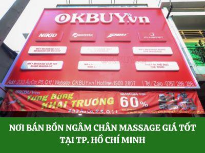 Nơi bán bồn ngâm chân massage giá tốt tại Tp. Hồ Chí Minh