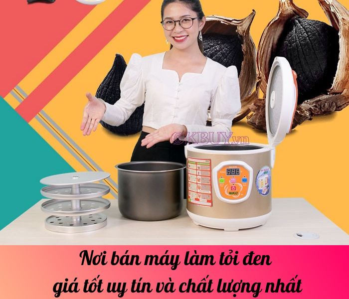 Nơi bán máy làm tỏi đen giá tốt uy tín và chất lượng nhất