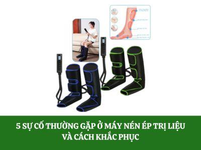 5 sự cố thường gặp ở máy nén ép trị liệu và cách khắc phục