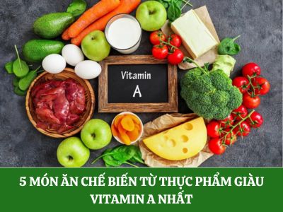 5 món ăn chế biến từ thực phẩm tự nhiên tốt cho mắt