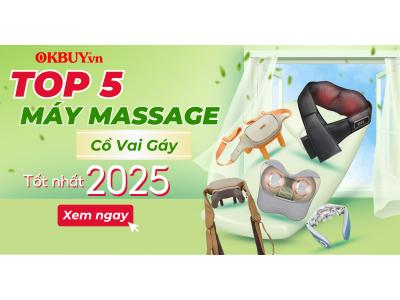 Top 5 máy massage cổ vai gáy tốt nhất 2025