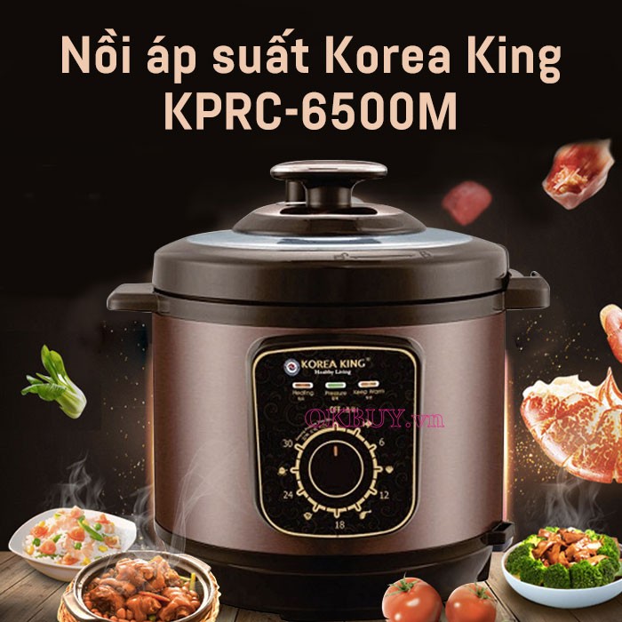 Nồi áp suất điện Korea King KPRC-6500M