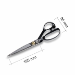 Kéo cắt vải Chuồn Chuồn Hàn Quốc Dragonfly A-280 11 inch - Lưỡi thép Carbon