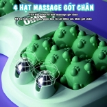 Bàn lăn massage chân với 4 hạt từ tính Nikio NK-05C