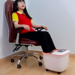 Bồn ngâm chân massage thư giãn tốt Nikio NK-195-new