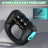 Con lăn massage cầm tay Puli PL-769 6 con lăn 360 độ