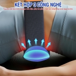 Đai massage bụng rung nóng Puli PL-518 3 công nghệ