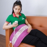 Túi (đệm) chườm nóng muối biển Nikio NK-201 - Hỗ trợ giảm đau nhức mỏi toàn thân, túi chườm nóng hỗ trợ giảm đau bụng kinh