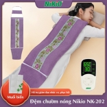 Đệm chườm nóng muối biển toàn thân 10 mức nhiệt Nikio NK-202