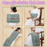 Đệm (túi) chườm nóng muối biển Nikio NK-202 - Dòng cao cấp