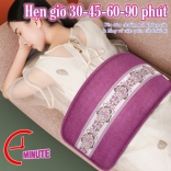 Túi (đệm) chườm nóng muối biển Nikio NK-201 - Hỗ trợ giảm đau nhức mỏi toàn thân, túi chườm nóng hỗ trợ giảm đau bụng kinh