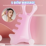 Dụng cụ massage chải cơ, ấn huyệt đa năng 5 điểm massage Nikio NK-03C3