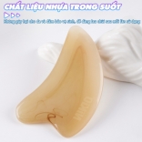 Dụng cụ massage nâng cơ mặt chất liệu nhựa trong suốt Nikio NK-03C1