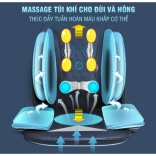 Ghế massage toàn thân massage túi khí cho đùi và hông Nikio NK-181