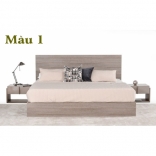 Giường ngủ đơn gỗ công nghiệp MDF chống ẩm 1m6 x 2m
