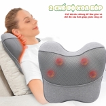 Gối massage lưng cổ vai gáy 2 chế độ Booster ST-1203