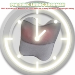 Gối massage lưng cổ vai gáy pin sạc 2000 mAh Booster ST-1203