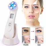 Máy nâng cơ mặt cầm tay 3in1 RF 9902 và trị thâm quần mắt