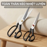 Kéo cắt vải Chuồn Chuồn Hàn Quốc Dragonfly A-260 10.5 inch 26,4cm - Lưỡi thép Carbon cao cấp
