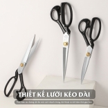 Kéo cắt vải Chuồn Chuồn Hàn Quốc Dragonfly A-280 11 inch - Lưỡi thép Carbon