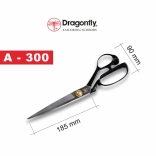 Kéo cắt vải chuyên dụng Chuồn Chuồn Dragonfly A-300 Hàn Quốc - 12 Inch 30,5cm