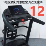 Máy chạy bộ 12 chương trình tập luyện Queen Crown QS 680